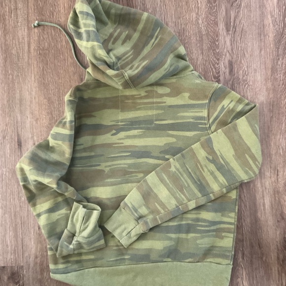 Aviator Nation Olive Camouflage Hoodie - Picture 3 of 5